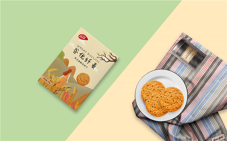 【食品包装设计】 饼干产品包装设计 成都包装设计公司