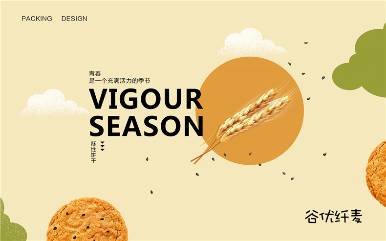 【食品包装设计】 饼干产品包装设计 成都包装设计公司