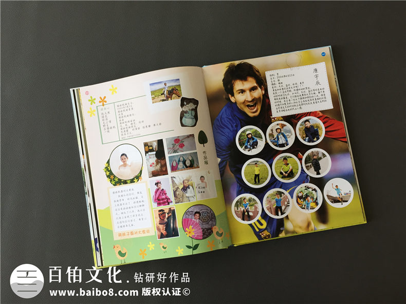 小学生毕业班级纪念册制作-同学录照片书相册设计-锦西外国语实小