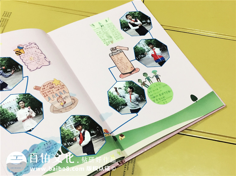 成都明道小学六年级毕业纪念册-班级毕业同学录