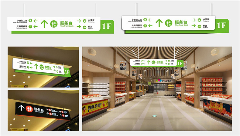【商场导视系统设计】 商业空间导视布局规划 大商场标识