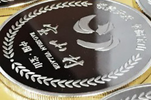 宝山集团集邮册之纪念币-成都纪念币册制作