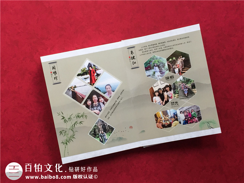 重庆涪陵卫校大学同学毕业30年纪念册-制作带视频光盘的聚会纪念册