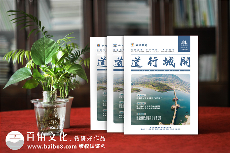 單位內(nèi)部期刊制作-軌道工程公司項目?？s志設(shè)計規(guī)劃-四川路橋
