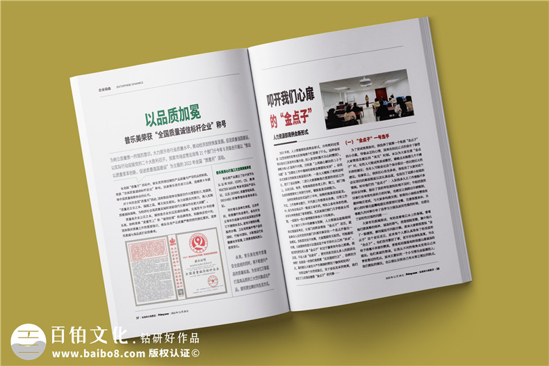 企业年报设计-公司年度报告画册排版