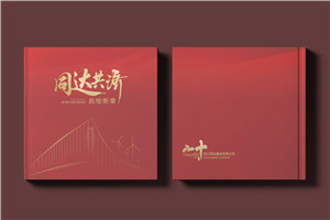 建设项目管理企业20周年纪念册-工程公立行业周年庆画册设计