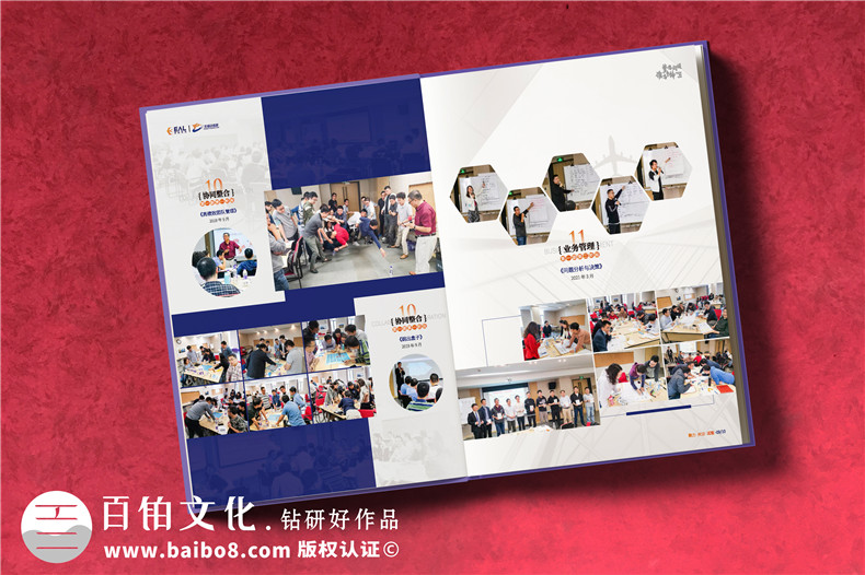 设计相册记录团队活动-制作团队活动纪念品