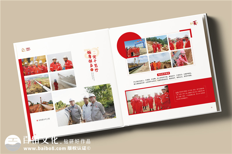 国企20周年宣传画册-石油化工公司成立二十周年纪念册