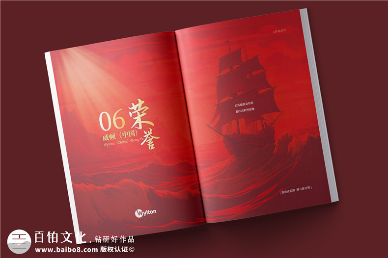 化工企业20周年纪念册设计-公司整合发展大事记画册