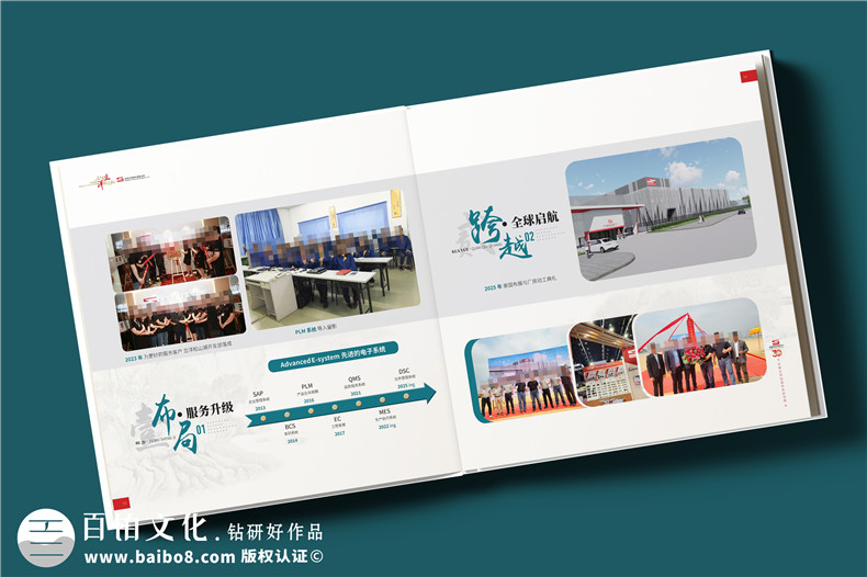 制造行业公司30周年纪念画册设计定制-工业企业周年纪念册