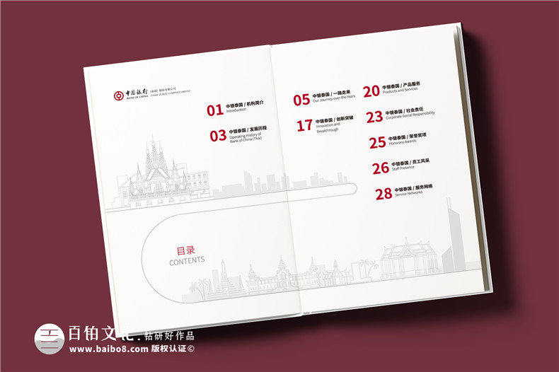 银行周年庆纪念册怎么做?银行30周年画册设计定制