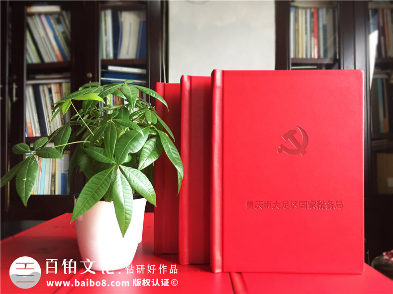 重庆大足国税局-企业培训纪念册-公司周年庆相册
