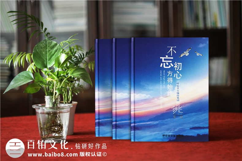 企业团队活动纪念册设计-公司年度总结相册制作