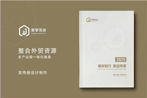 外贸企业宣传册-供应链服务实业公司画册设计