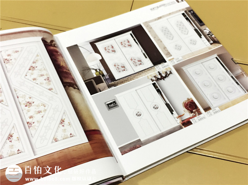 尚羽名门门业宣传画册设计-木门画册制作公司