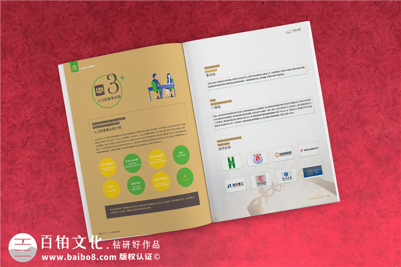 总结一期企业宣传手册设计的5个项目第3张-宣传画册,纪念册设计制作-价格费用,文案模板,印刷装订,尺寸大小