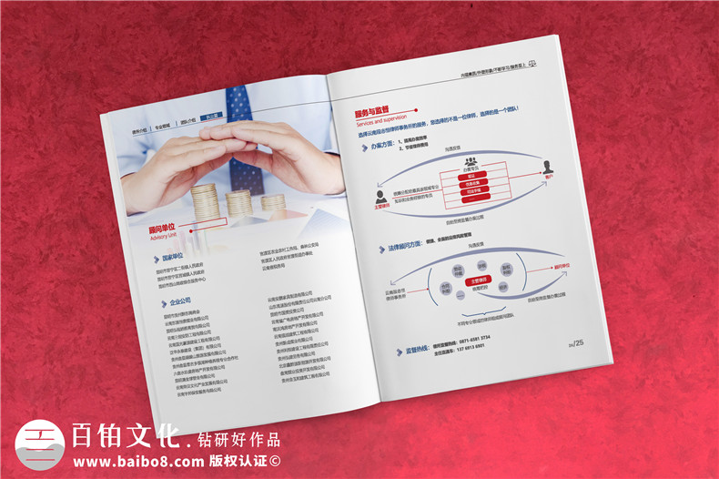 律师团队介绍宣传册设计-企业法律顾问宣传彩页