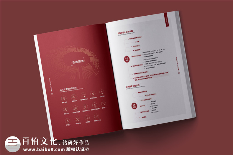 建筑工程公司简介宣传册-消防工程设计施工公司画册