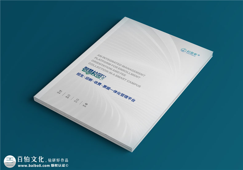 IT行业宣传册设计-软件互联网管理系统画册定制
