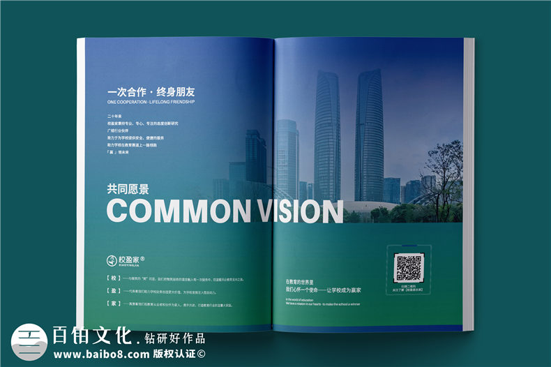 IT行业宣传册设计-软件互联网管理系统画册定制