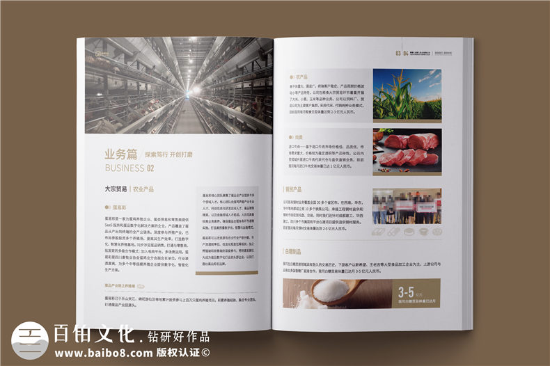 外贸企业宣传册-供应链服务实业公司画册设计