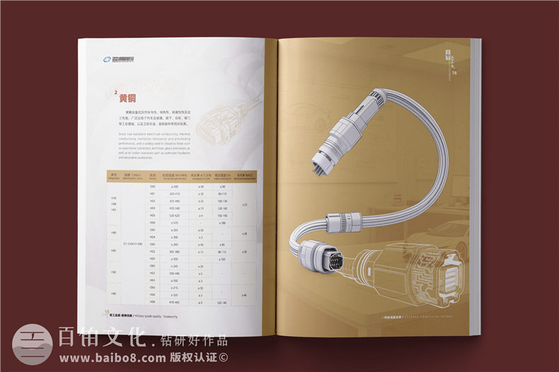 铜材产品宣传册设计-铜业公司画册简介样本定制