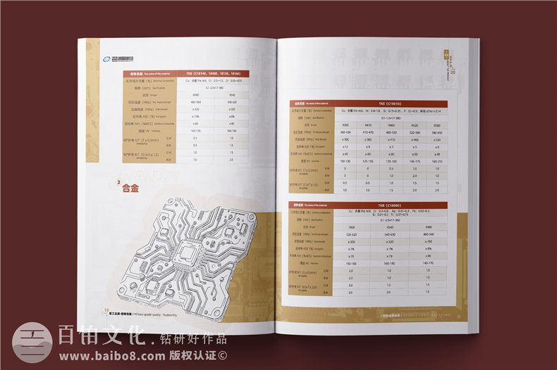 铜材产品宣传册设计-铜业公司画册简介样本定制