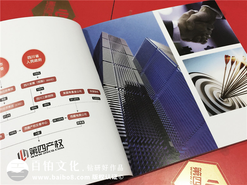 产权交易平台宣传册设计-企业画册印刷-金融管理公司画册设计制作