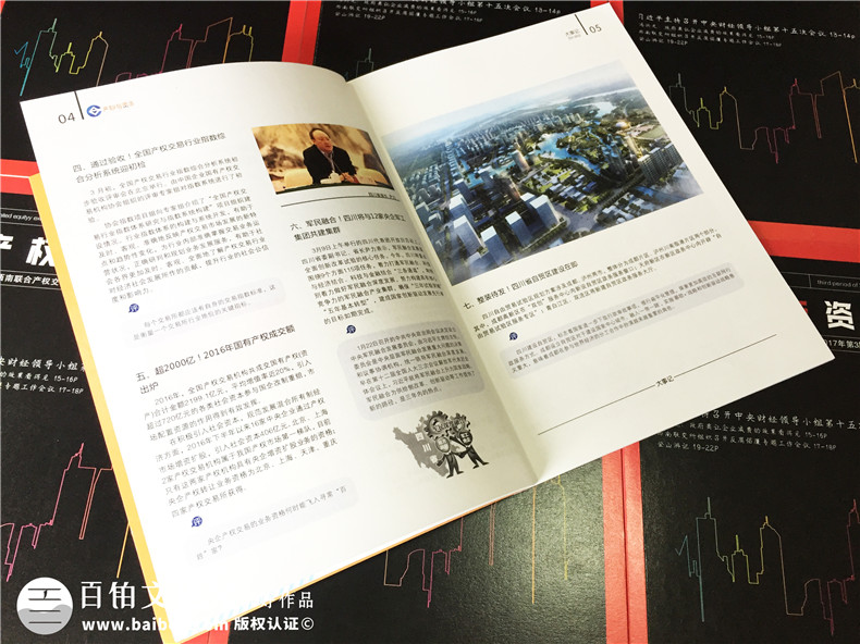 《产权与资本》企业内刊设计-公司形象画册