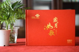 办公室老员工六十岁退休个人画册-单位给职工家属做的纪念册怎么做