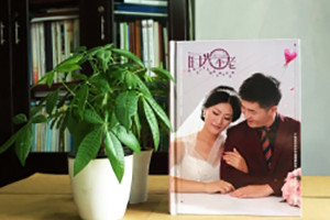结婚十周年纪念册-情侣相册定制-恋爱纪念册设计