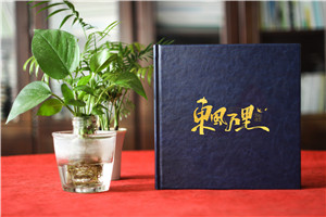 永恒的印记——领导离任纪念册,走心的礼物