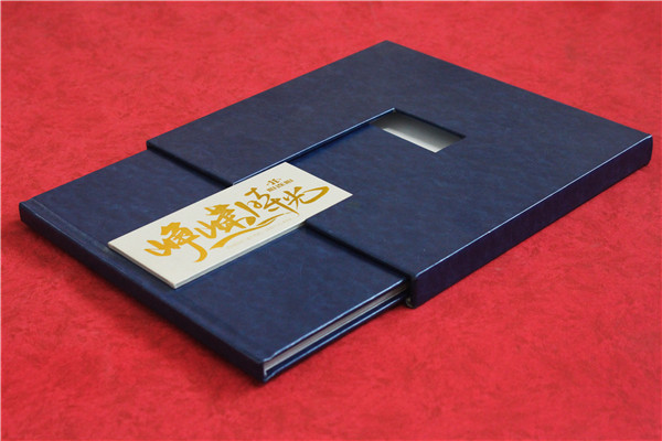上市公司领导荣休纪念册-老领导退休画册定制