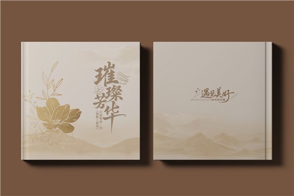 单位送别女领导纪念册-挂职工作生涯珍藏相册