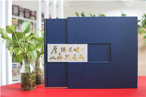 基层书记升迁离别珍藏纪念画册-机关单位书记调任升迁纪念册