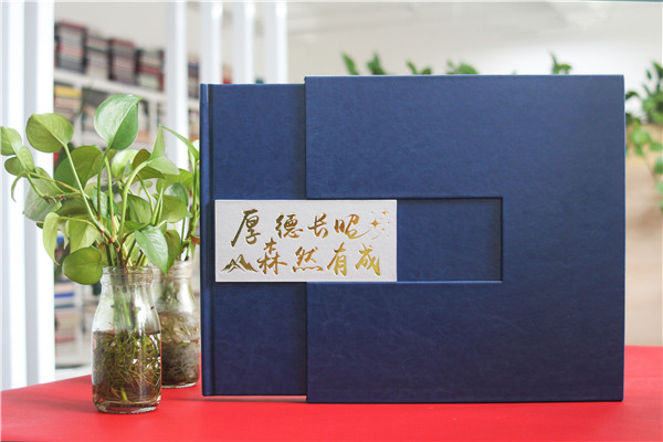 基层书记升迁离别珍藏纪念画册-机关单位书记调任升迁纪念册