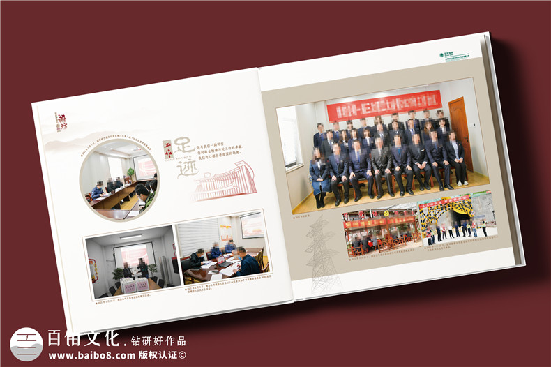大型集团高管调任纪念册-领导工作历程回顾专属纪念影集