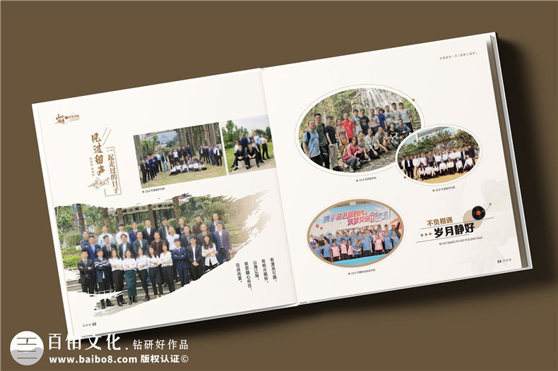 定制领导挂职纪念册,照片比较少该怎么做