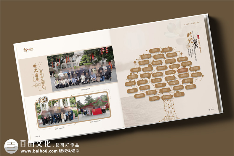 定制领导挂职纪念册,照片比较少该怎么做