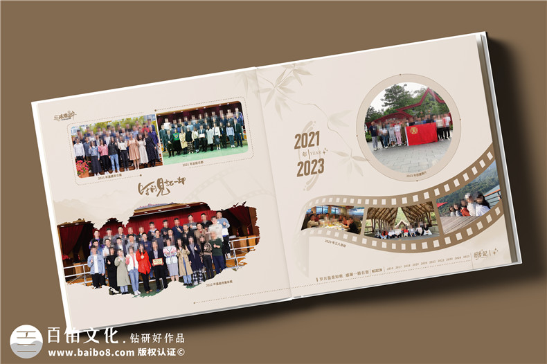 单位送别女领导纪念册-挂职工作生涯珍藏相册