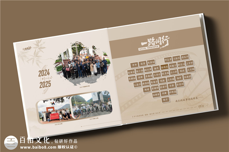 单位送别女领导纪念册-挂职工作生涯珍藏相册