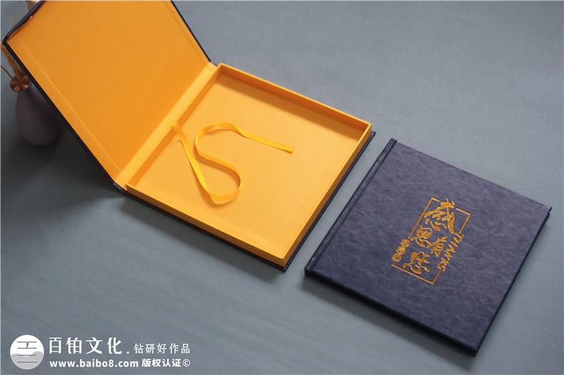 国企央企集团领导退休纪念册-荣誉珍藏纪念画册