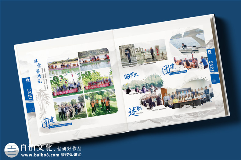 集团核心高管调任变迁纪念册-领导任职点滴影像纪念手册