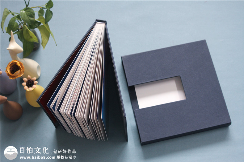 企业商务风女领导离职纪念册设计,走心珍藏版