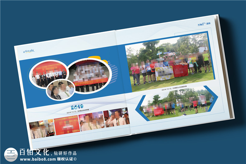 集团高管调任纪念册-高层领导履职变迁荣誉纪念相册制作