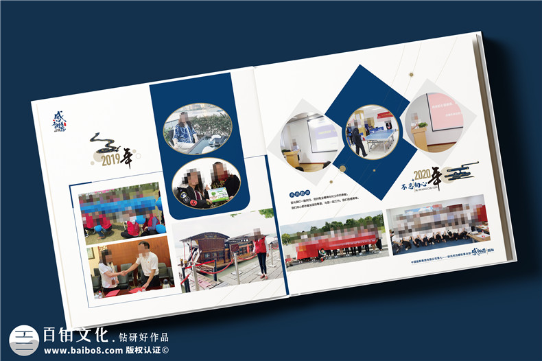 高端送女领导退休纪念册-职场光荣退休纪念册