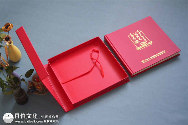 企业员工退休送别礼物攻略-原创领导纪念册留住峥嵘岁月