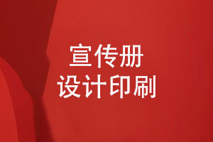 宣传册创意设计与专业印刷-为您的宣传册注入勃勃生机