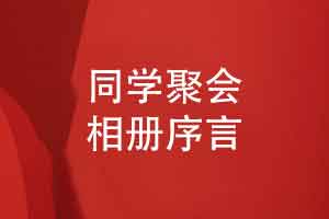 设计20周年同学聚会相册序言-相册语言温暖怀旧的序言